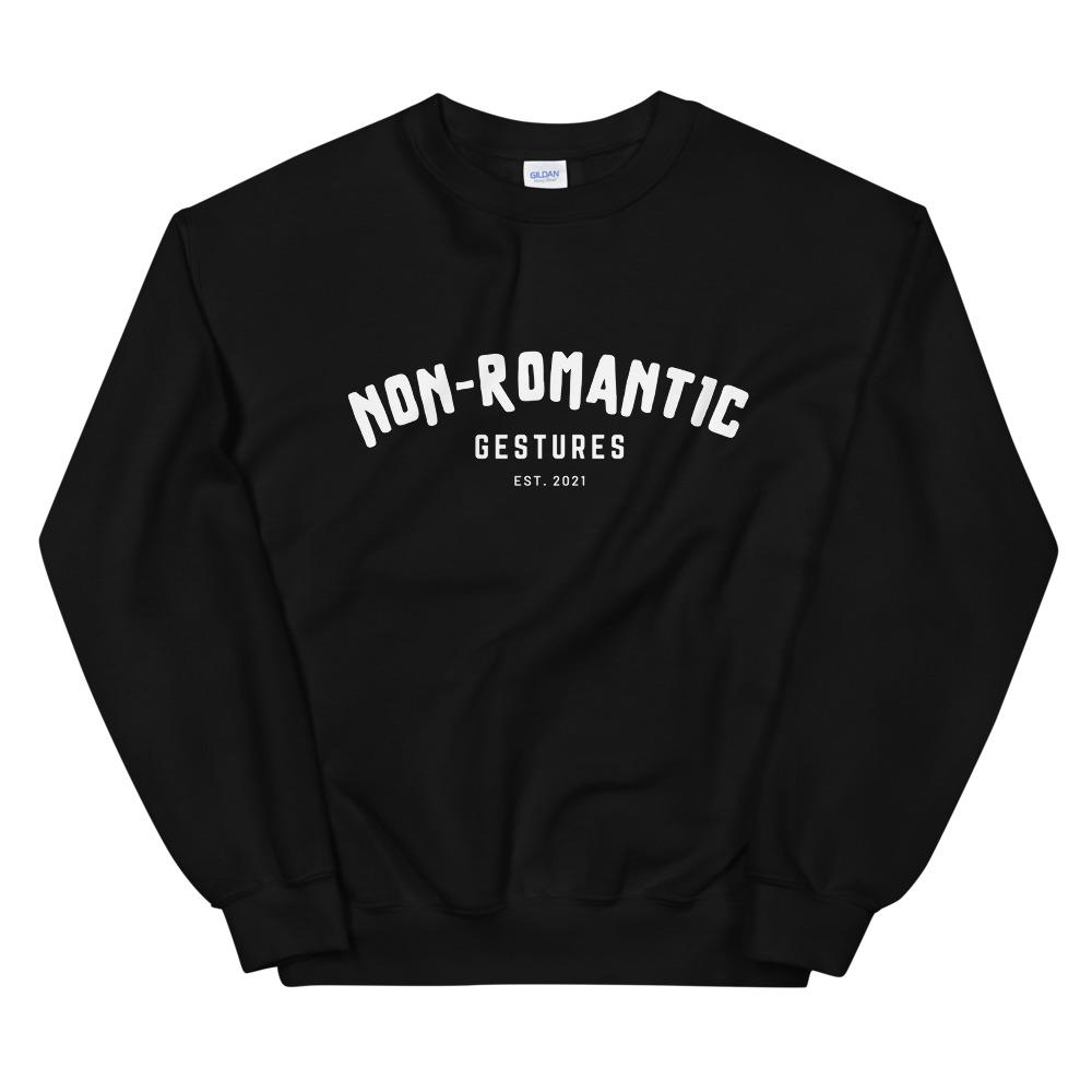 Non-Romantic Varsity Drip - Sweatshirt-Non-Romantic Gestures-Non-Romantic Gestures